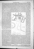 Antique Old Print 1874 Victoria Embankment Middle Temple Library Plan Gardens