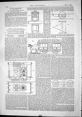 Old Engineering 1874 Admas Horse Tram Engine Machinery Furnace Diagra Victorian