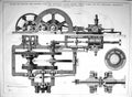 Old 1874 Engine Rolling Mill Stevenson Clutch Grillo Funke Westphalia 19th