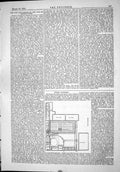 Old Engineering 1875 Ground Plan Boston Gasworks Coal Store Retort Ho Victorian