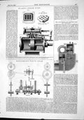Old 1875 Blake Steam Pump Mcglasson Valve Gear Crespin Pneumatic Powe Victorian