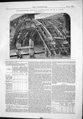 Old Print Blackfriars Bridge Centreing Arch1876 Axle Bearings Preston