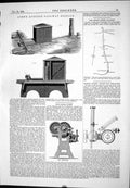Old Aird Audible Railway Signals Pipe Boring Lathe 1876 Abbots Ripton Victorian