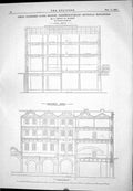 Old Northern Goods Station Farringdon Sectional Elevations Johnson 18 19th