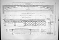 Antique Old Print Blackfriars Bridge Elevation Details Arch New 1876 Diagrams