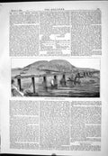 Antique Print Royal Albert Bridge Montreal Mekarski Tram-Car 1876 Propontis
