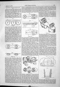 Old Print Roller Skates Flint Hewson Hodgson Stillman Morris Hubbard 1876 19th