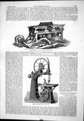 Old Ironclads European Powers Wood-Worker Bentel Margedant Band Saw