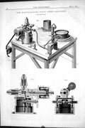 Antique Print 1877 Westinghouse Train Speed Recorder Machinery Instruments 19th