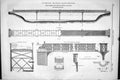 Antique Old Print 1877 Pilmore Bridge Darlington Robinson I'Anson Darlington