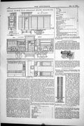 Old 1877 Engineering Break Down Van Belgian State Railway Carriage He Victorian