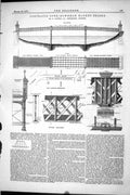 Antique Print 1877 Downham Market Bridge Contracts Open field Westminster 19th
