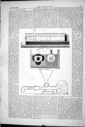 Old Stevenson'S Apparatus Burning Coaldust Machinery 1877 Engineering Victorian
