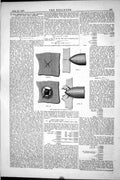 Antique Print Determination Penetration Shot Armour Plates 1877 Engineering