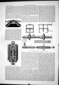 Old Wheels Circular Slide Valve Webb Tynewydd Colliery Boring Plan 18 19th