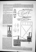 Old 1877 Froude Marine Dynamometer Instruments Measuring Screws Ships Victorian