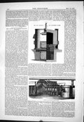 Antique Old Print 1877 Caddick Maybery Hollow Fire Puddling Furnace Machinery