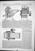 Antique Print 1877 Greig Machinery Preparation Rheea Fibre India Government