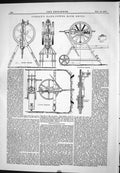 Old 1877 Jordan Hand-Power Rock Drill Sinking Machine Quarrying Minin Victorian