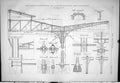 Old Print 1878 Paris Exhibition Outer Gallery Verandah Diagrams Sections 19th