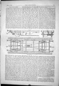 Antique Print 1878 Egyptian Obelisk Becker Brake Diagram Automatic Friction
