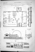 Old 1878 Wood-Working Machinery Robinson Railway Carriage Works Derby Victorian