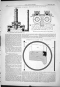 Old 1878 Compound Pumping Engines San Francisco Atherton Tire Fasteni Victorian