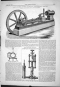 Old Surface Condensing Engine Ruston Proctor 1878 Feed Steel Boilers Victorian