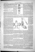 Old Antique Print 1878 Engineering Stop Valves Boiler Inspection Diagrams 19th