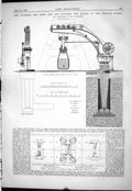 Old 1878 Engineering Cranes Creusot Works Schneider Steam Hammer Forg Victorian