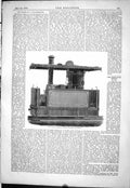 Old 1878 Brake Dynamometer Paris Exhibition Brown Tramway Locomotive Victorian