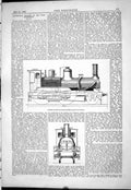 Old Print 1878 Locomotive Engines Paris Exhibition Eastern Railway France 19th