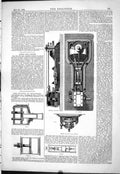 Antique Print 1878 Aimer Wall Engine Society Engineers Schonheyder Diagrams