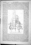 Antique Print Passenger Engine Paris Exhibition 1878 Water-Tight Bulkheads 19th