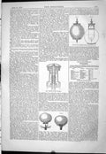 Old Print Bunsen Burner Lovett Gas Globe Hers 1878 Passenger Engine Pari 19th