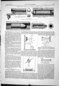 Old 1878 Engineering French Steel Field Gun Phonoscope Phoneidoscope Victorian