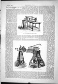 Old Machinery Paris Exhibition 1878 Fay Stengel Locomotive Engine Str Victorian