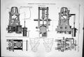 Old 1879 Bernay Patent Compound Engine Machinery Diagrams Pistons Cra Victorian