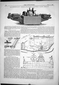 Old Brotherhood Three-Cylinder Electric Light Engine 1879 Kersley Fow Victorian