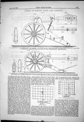 Old Types Krupp Guns Shells Register Diagram 1879 Muzzle-Pivotting Fi Victorian