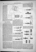 Old Print Burst Krupp Gun 1879 Forging Crank Shafts Heavy Mclean Railway 19th