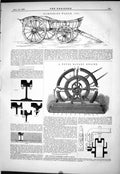 Old Hampshire Wagon Larsen Tramway Rotary Engine Martyn-Roberts 1879 Victorian