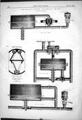 Old Aspinall Patent Automatic Brake Pipe System Diagrams Swain 1879 E Victorian