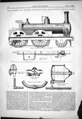 Old Sanders Bolitho Automatic Self-Registering Vacuum Brake 1879 Engi Victorian