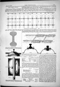 Old Print Iron Railway Sleepers Provinces 1879 Engineering Permanent Way 19th