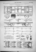 Old Print Kendal Continuous Steam Brake 1879 Engineering Railway Matters 19th