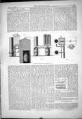 Old Provinces Heating Air Apparatus Locomotive Engine Boiler Brown 18 19th