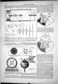 Old Print Marine Engines 1879 Vernon Anemoscope Main Centres Transmitter 19th