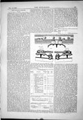 Antique Old Print Iron Railway Sleepers 1879 Diagrams Weight Cost Rail Length