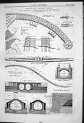 Antique Print Royal Albert Dock Rendel Lucas Aird Plan Entrance Jetty 1880 19th